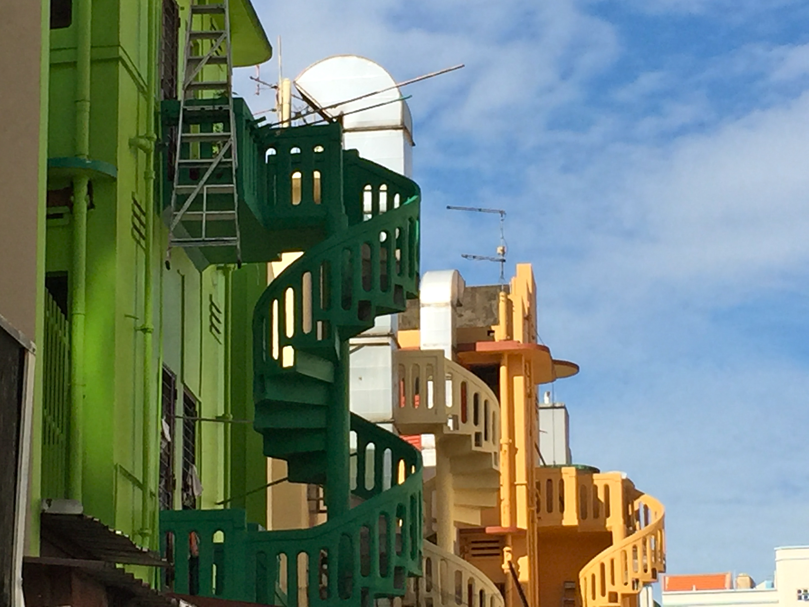 Old buildings - Spiral staircase