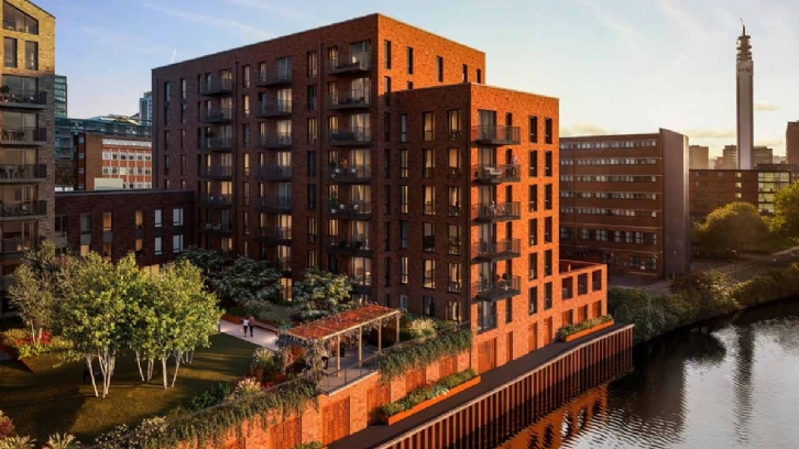 luxury Birmingham Snow Hill Wharf