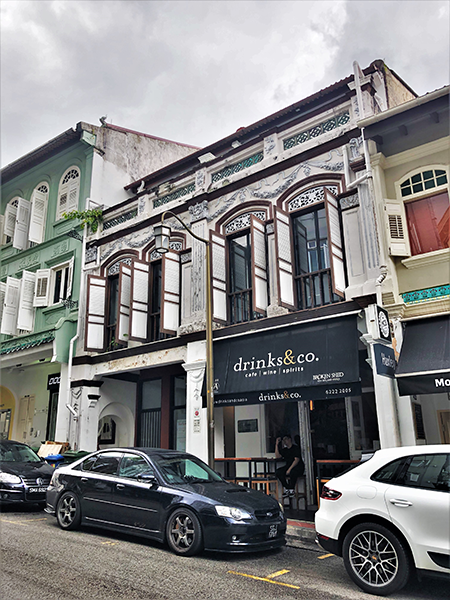 adjoining conservation shophouses
