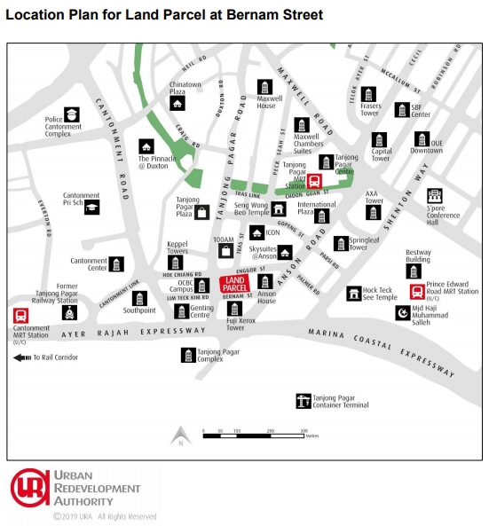 Bernam Street GLS site