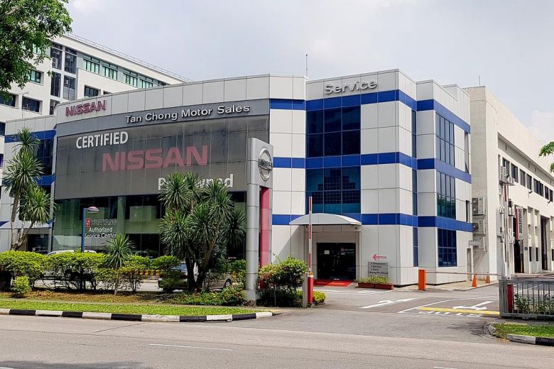 rare three-storey car showroom and workshop