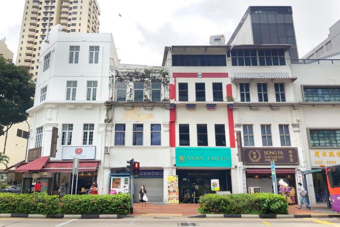Clarke Quay shophouses